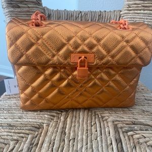Kurt Geiger London Quilted Leather Medium Kensington Bag